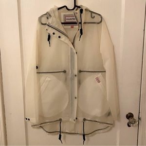 Hunter | Transparent rain coat